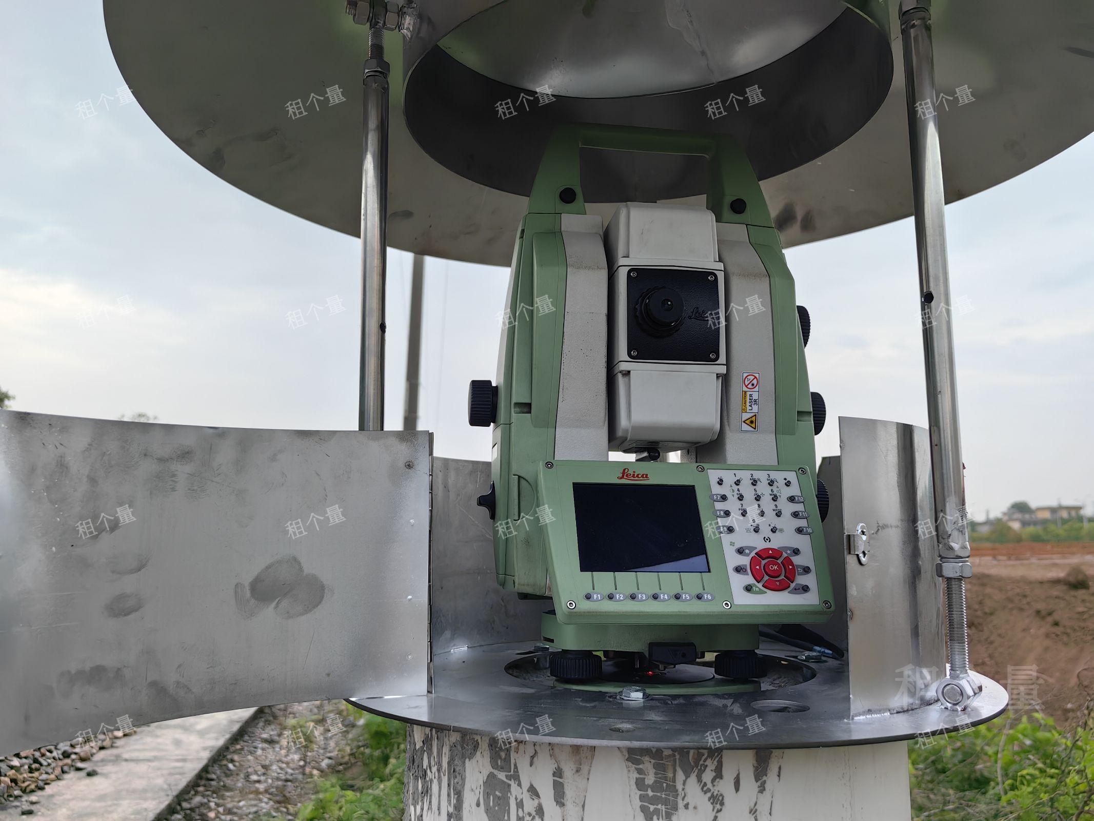 徠卡TM60測量機器人在巢馬鐵路中的應用